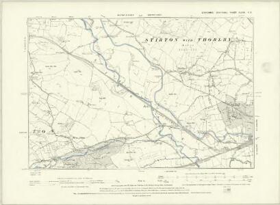 Yorkshire CLXVII.NW - OS Six-Inch Map