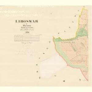 Liboswar - m1545-1-001 - Kaiserpflichtexemplar der Landkarten des stabilen Katasters
