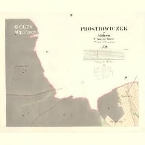 Prostiowiczek - m2422-1-003 - Kaiserpflichtexemplar der Landkarten des stabilen Katasters