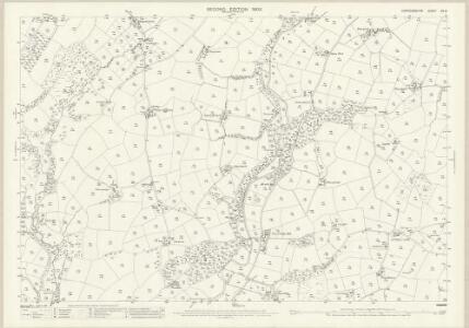 Cardiganshire XX.15 (includes: Gwynfil; Llanbadarn Odwyn; Llangeitho) - 25 Inch Map