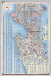 Shell Street Map of Seattle.