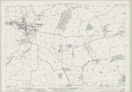 Somerset XXXVII.15 (includes: Fiddington; Stogursey) - 25 Inch Map
