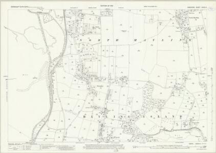 Hampshire and Isle of Wight LXXXIV.3 (includes: Havant) - 25 Inch Map