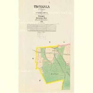 Tschanka (Čanka) - c0791-1-001 - Kaiserpflichtexemplar der Landkarten des stabilen Katasters