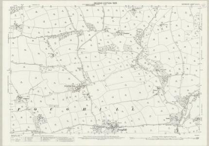Devon XLIV.15 (includes: Cheriton Fitzpaine; Cruwys Morchard; Poughill; Puddington) - 25 Inch Map