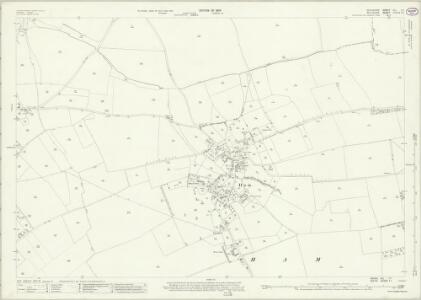 Berkshire XLI.11 (includes: Ham; Inkpen; Shalbourne) - 25 Inch Map