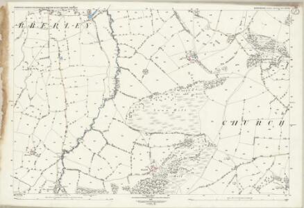 Shropshire XLVIII.3 (includes: Church Pulverbach; Habberley; Ratlinghope; Worthen) - 25 Inch Map