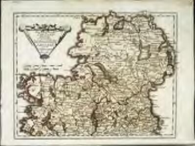 Des Königreichs Ireland Provinz Ulster mit dem nördlichen Theile der Provinzen Leinster und Con[n]aught