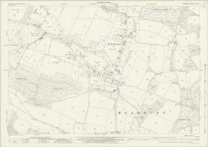 Hampshire and Isle of Wight LXVII.14 (includes: Boarhunt; Fareham; Wickham) - 25 Inch Map