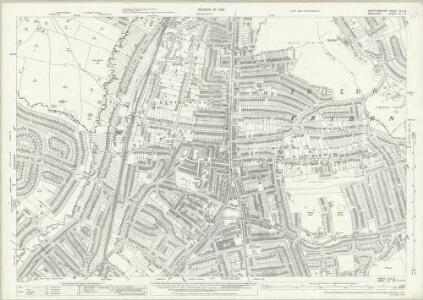 Hertfordshire XLV.16 (includes: Finchley; Friern Barnet; Hendon; Totteridge) - 25 Inch Map