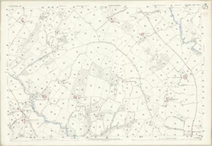 Herefordshire XLIII.4 (includes: Craswall; Llanveynoe; Longtown; Michaelchurch Escley; Newton) - 25 Inch Map
