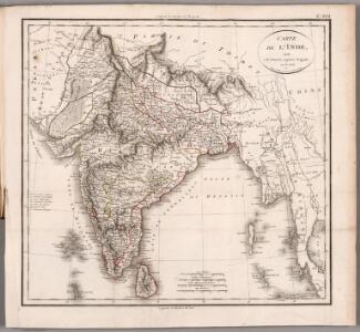 Carte de la Inde