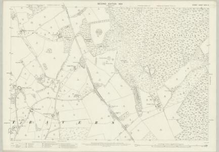 Dorset XXXIV.14 (includes: Corfe Mullen; Lytchett Matravers; Sturminster Marshall) - 25 Inch Map