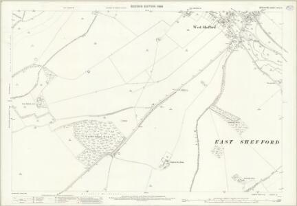 Berkshire XXVI.13 (includes: East Garston; East Shefford; Welford; West Shefford) - 25 Inch Map