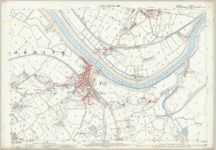 Somerset II.12 (includes: Abbots Leigh; Bristol; Easton In Gordano) - 25 Inch Map