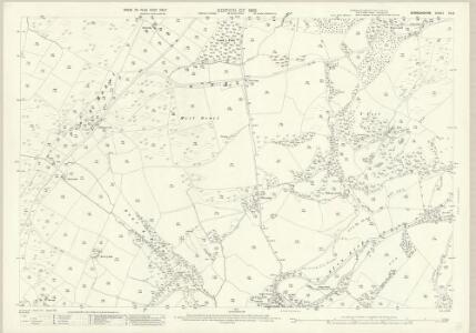 Denbighshire XII.3 (includes: Llanfair Talhaearn; Llansannan) - 25 Inch Map