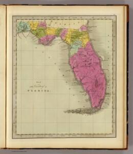 Map of the Territory of Florida.