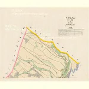 Skalka (Skalek) - c6919-1-001 - Kaiserpflichtexemplar der Landkarten des stabilen Katasters