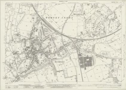 Hampshire and Isle of Wight LVI.4 (includes: Romsey Extra; Romsey Infra) - 25 Inch Map