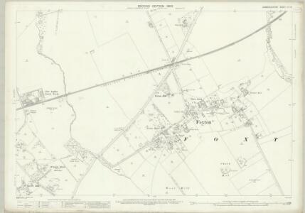 Cambridgeshire LIII.12 (includes: Foxton; Harston; Shepreth) - 25 Inch Map