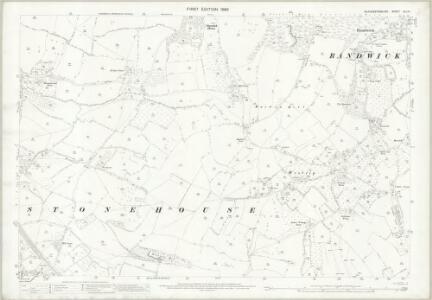 Gloucestershire XLI.14 (includes: Randwick; Standish; Stonehouse; Stroud) - 25 Inch Map