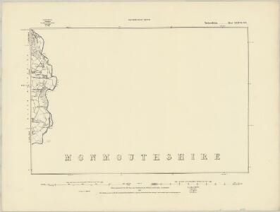 Brecknockshire XXXVI.SW - OS Six-Inch Map