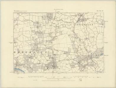 Worcestershire XXI.SW - OS Six-Inch Map