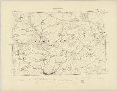 Devonshire CVIII.SW - OS Six-Inch Map