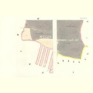 Wlasenitz - c8652-1-001 - Kaiserpflichtexemplar der Landkarten des stabilen Katasters