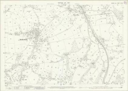 Sussex XVII.16 (includes: Rotherfield) - 25 Inch Map