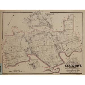 Plan parcellaire de la commune de Kerckhove : avec les mutations
