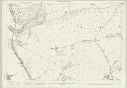 Devon CXXVIII.9 (includes: Brixham; Churston Ferrers; Dartmouth) - 25 Inch Map