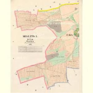 Mislinka - c4917-1-002 - Kaiserpflichtexemplar der Landkarten des stabilen Katasters