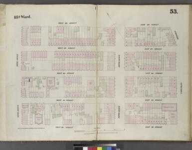 Plate 53: Map bounded by West 18th Street, East 18th Street, Broadway, Union Place, East 14th Street, West 14th Street, Sixth Avenue.