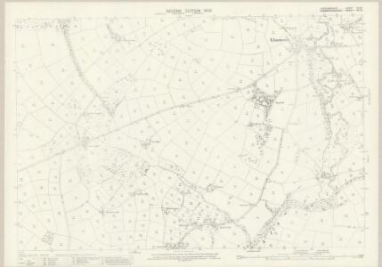 Cardiganshire XLI.3 (includes: Lampeter Rural; Llanwenog; Llanwnnen; Pencarreg) - 25 Inch Map