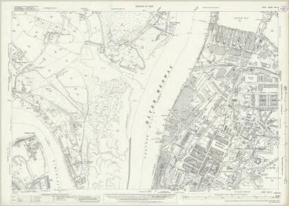 Kent XIX.3 (includes: Chatham; Frindsbury Extra; Gillingham) - 25 Inch Map