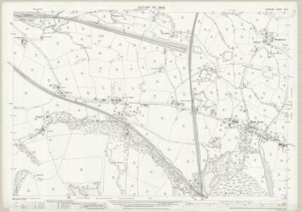 Cheshire XX.9 (includes: Hazel Grove and Bramhall; Marple; Poynton with Worth) - 25 Inch Map