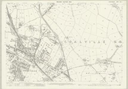 Leicestershire XXIII.4 (includes: Coalville) - 25 Inch Map