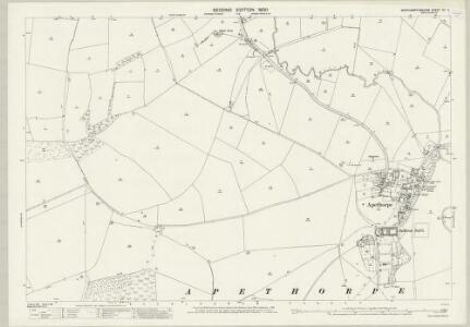Northamptonshire XII.4 (includes: Apethorpe; Kings Cliffe; Southwick) - 25 Inch Map
