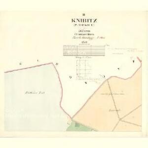 Knibitz (Piniowice) - m2309-1-002 - Kaiserpflichtexemplar der Landkarten des stabilen Katasters