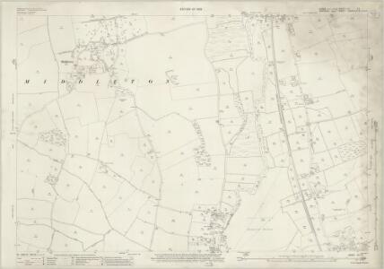 Essex (New Series 1913-) n XI.14 (includes: Great Cornard; Great Henny; Little Cornard; Little Henny; Middleton) - 25 Inch Map