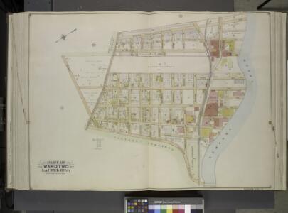 Queens, Vol. 2, Double Page Plate No. 30; Part of     Ward Two Laurel Hill; [Map bounded by Berlin Ave., Newtown Creek, Laurel Hill    Boulevard; Including Newtown Ave., Old Brook School Road, Newtown Turnpike]