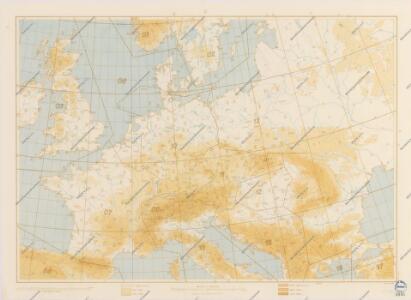 Bez titulu: Povětrnostní mapa Střední Evropy