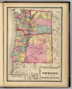 Oregon, and the Territory of Washington.