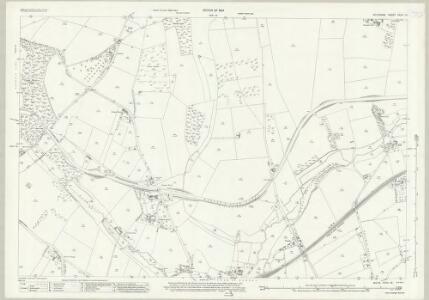 Wiltshire XXXV.16 (includes: Pewsey; Wilcot) - 25 Inch Map