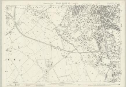 Gloucestershire XXVI.11 (includes: Cheltenham; Leckhampton; Shurdington; Up Hatherley) - 25 Inch Map