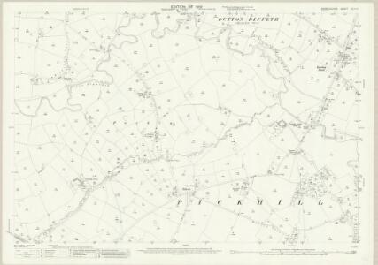 Denbighshire XXIX.14 (includes: Abenbury; Is Y Coed; Marchwiail; Seswick) - 25 Inch Map