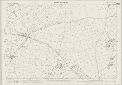Cornwall XXIII.13 (includes: Linkinhorne; South Hill; Stoke Climsland) - 25 Inch Map