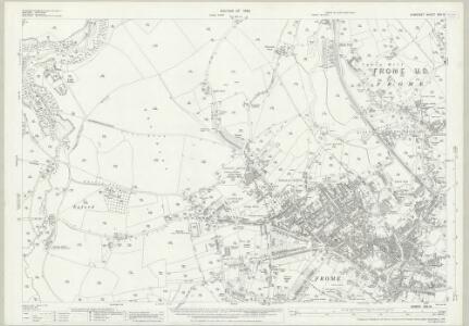 Somerset XXX.14 (includes: Elm; Frome; Selwood; Whatley) - 25 Inch Map