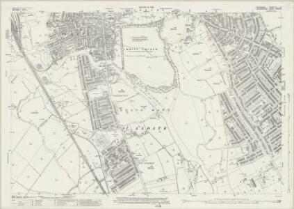 Berkshire VI.3 (includes: North Hinksey; Oxford; South Hinksey) - 25 Inch Map